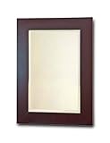 IMAGE OF Elite Home Fashions Chatham Collection Framed Beveled-Edge Glass Mirror, Dark Espresso