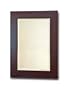 Elite Home Fashions Chatham Collection Framed Beveled-Edge Glass Mirror, Dark Espresso