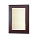 Elite Home Fashions Chatham Collection Framed Beveled-Edge Glass Mirror, Dark Espresso