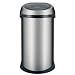 Brabantia 378706 Touch Bin 50-Liter Fingerprint-Proof Waste Bin, Brushed Stainless Steel