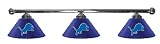 Detroit Lions Pool Table Light - Chrome Bar
