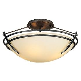 Hubbardton Forge Presidio 15 Wide Ceiling Light Fixture by Hubbardton Forge