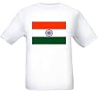 INDIA - Flag - Flag-series - White T-shirt