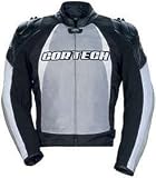 TOURMASTER/CORTECH HRX MOTORCYCLE JACKET SILVER/BLACK SIZE:XLG