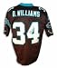 DeAngelo Williams Carolina Panthers Autographed EQT Reebok NFL Football Jersey Inscribed with 