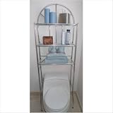 ATHome Contemporary Bath Space Savers Polished Chrome