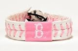 Boston Red Sox Pink Baseball Bracelet