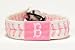 Boston Red Sox Pink Baseball Bracelet