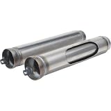 Hard Krome Doublewall Baffle - Straight-Thru Baffle for 3in. Pipes 97-2010