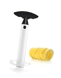 Vacuvin 12.5 x 12.5 x 21 cm Plastic Pineapple Slicer, White/Black