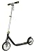 Smartscoo2 Straight Scooter, klappbar, schwarz-grün, mit 200 mm Rädern