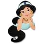 Jolees Disney Princess Portrait Stickers, Jasmine
