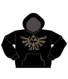 Officially Licensed Legend of Zelda Twilight Princess Triforce Logo Hooded Sweatshirt