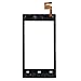 Touch Screen Digitizer glass lens Replacement with frame for Nokia Lumia 520