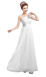 Lace-Up Corset   Waistline One Shoulder Evening Dress/Bridesmaid Dress/Prom Dress 