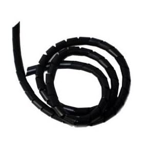 Cable-Tex Spiral Binding - BLACK Cable Tidy Wrap 22mm x 2m