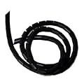 Cable-Tex Spiral Binding - BLACK Cable Tidy Wrap 22mm x 2m