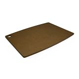 Gourmet Series 20 Cutting Board in Nutmeg with Natural Groove