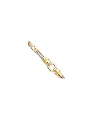 14k Two-tone VS Diamond tennis bracelet Diamond quality VS (VS2 clarity, G-I color)