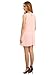 Romwe Women's Casual Sleeveless Summer Sun Dress Pink S