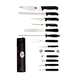Victorinox Knife Set 14 Piece Knife Set with a Roll Bag