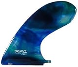 Rainbow El Gato Longboard Fin - 9.5 in. - Blue Marble