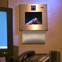 31m1M GlYJL. SL500 AA215  Biometric Wall Safes
