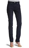 Slimming Jeans - Premium Denim Skinny Minnie Womens Jeans, Black Size 10
