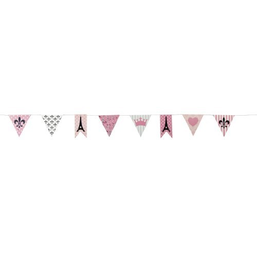 Perfectly Paris Pennant Banner by Fun Ex