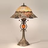 Dale Tiffany Antique Bronze Antiques Road Show Lamp Table