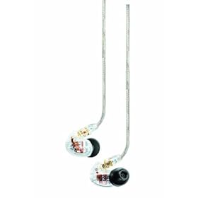 Shure SE535-CL Triple High-Definition MicroDriver Earphone with Detachable Cable (Clear) by 