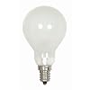 60 Watt A15 Light Bulb / Candelabra Base / Frosted / Fan Light Bulb