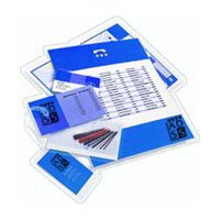 Universal Clear Laminating Pouches, 5mm, 4-3/8 x 6-1/2, 100/box