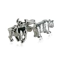 Bull & Bear Cufflinks with Presentation Box