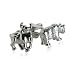 Bull & Bear Cufflinks with Presentation Box