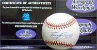 Timo Perez Autographed/Hand Signed MLB Baseball