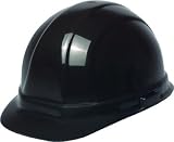 Black 6 Pt Ratchet Hard Hat