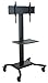 Peerless SR560M Universal 32in-60in Flat Panel Cart With Metal Shelf