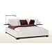 Couture Isa Platform Bed w/ Interchangeable Backs and Tables