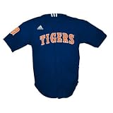Detroit Tigers Adidas Navy MLB Youth Replica Jersey - Youth-M