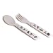 Baby Cie Fork and Spoon Set - Ballerine