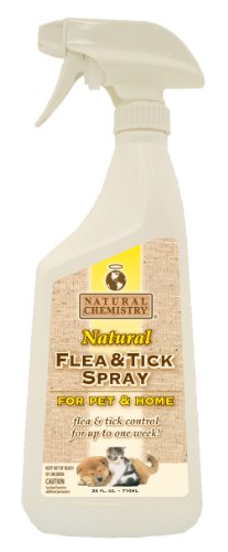 Natural Flea and Tick Spray for Dogs 24-Ounce