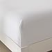 Honeymoon 1800 Brushed Microfiber Bed Sheet Set, Ultra Soft,  Queen - White