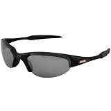 NCAA Louisiana-Monroe Warhawks Black Half Frame Sport Sunglasses