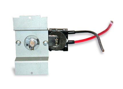 CADET 66076 The Perfectoe Single Pole Field Mount Stat Kit White (UCT1W)