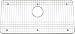 KOHLER Dickinson Bottom Basin Rack, Stainless Steel #6062-ST