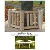 Bench Back for 24" Center (white cedar) (24" center opening)