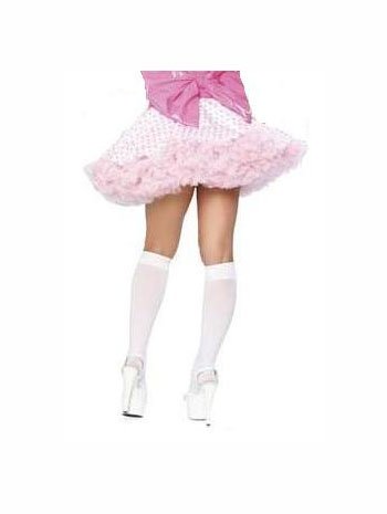 Short Ruffle Deluxe Petticoat For Costumes - ONE SIZE