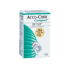 Accu-Chek Compact 3 Test Drums (51 Tests) (593038106) Category: Blood Glucose Monitoring Supplies