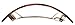 France Luxe Rectangle Volume Barrette - Africa